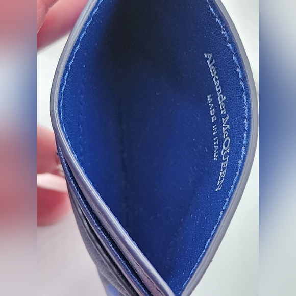 Alexander McQueen Graffiti Card Holder NWOT - Picture 7 of 8